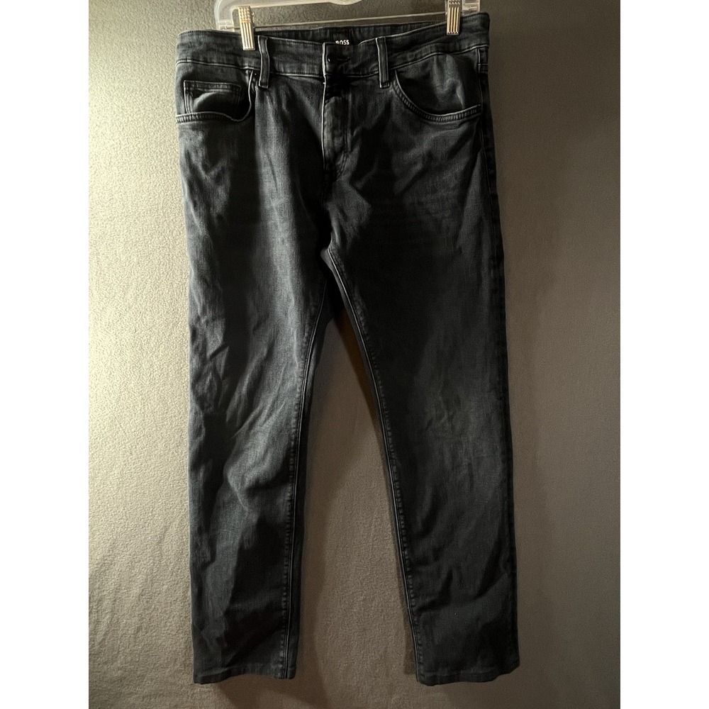 Hugo Boss Maine 3 Mens Jeans W34 L34 Dark Blue/Navy Cashmere Touch Denim